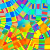 Фреска Разноцветная мозаика