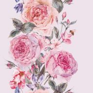 Фреска Нарисованные розы