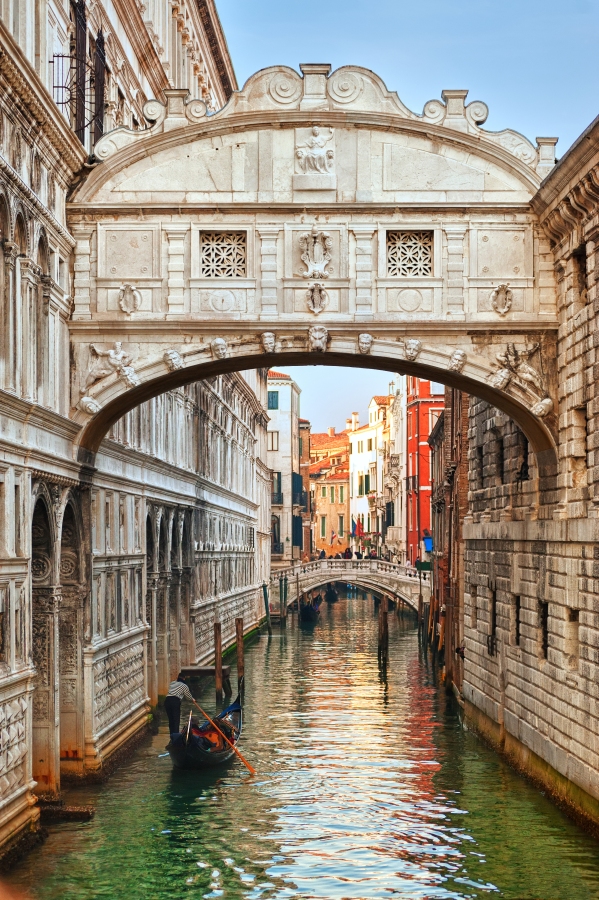 Фреска Мост в Венеции