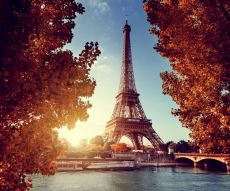 Фреска осень в Париже